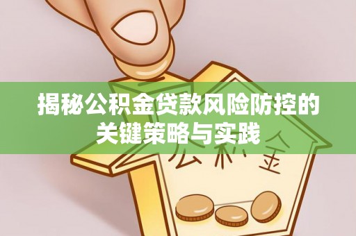 长子揭秘公积金贷款风险防控的关键策略与实践