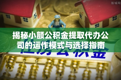 长子揭秘小额公积金提取代办公司的运作模式与选择指南